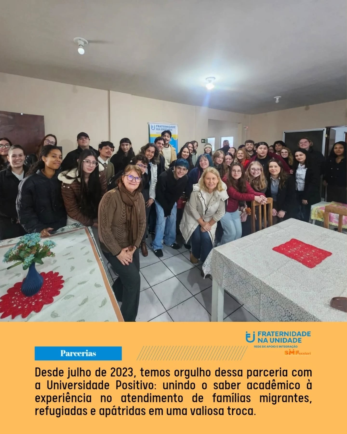 Parceria com a Universidade Positivo