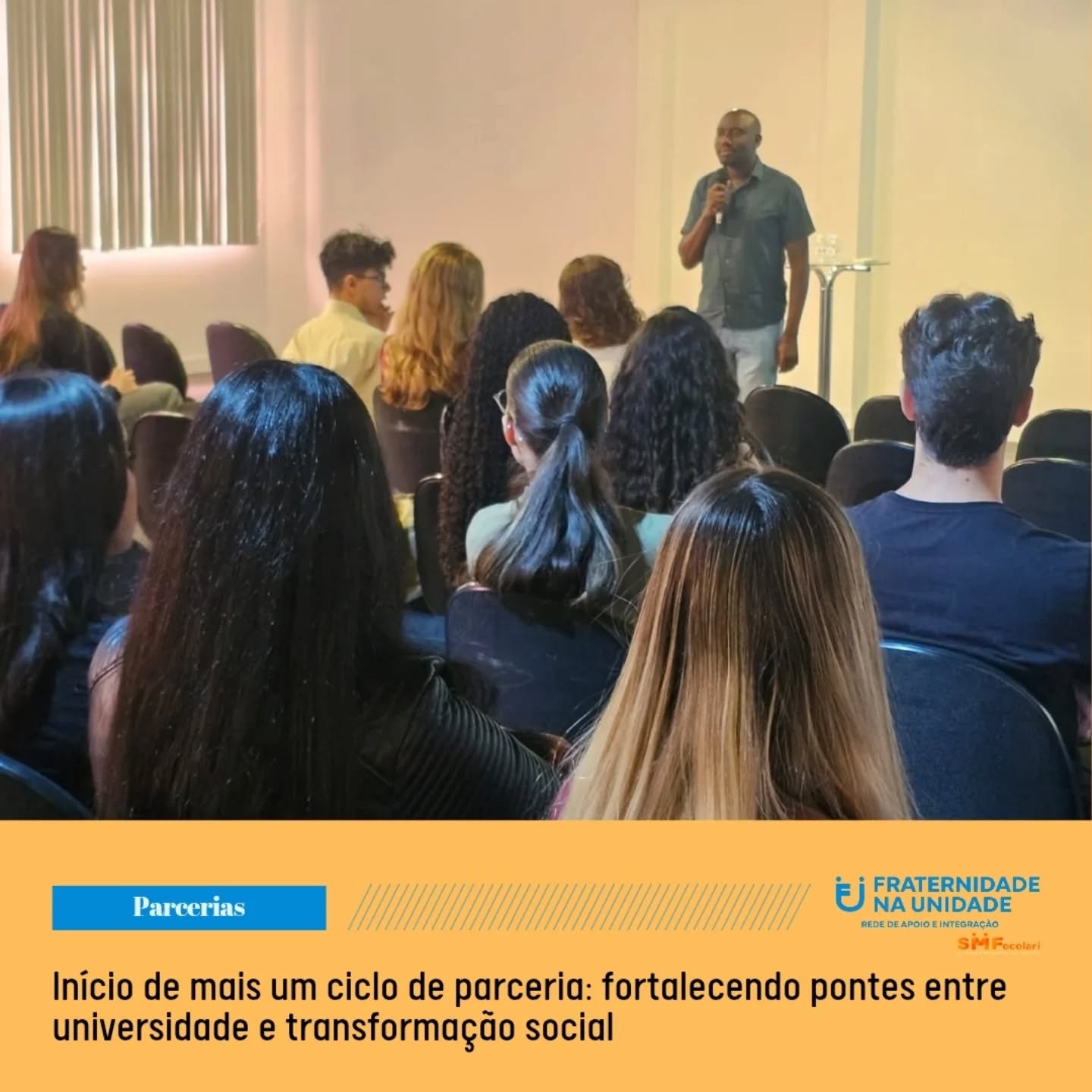 Encontro de voluntários e parceiros